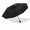 1pc Sword Knight Automatic Folding Umbrella - Compact 8-Rib Design, Durable Plastic & Iron1172L