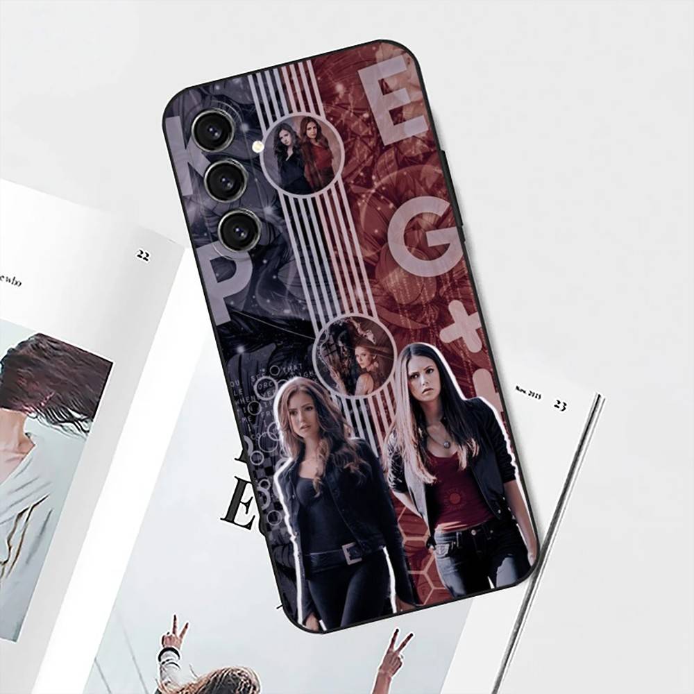 

The V-VampireS D-Diaries Phone Case For Samsung S25,S24,S21,S22,S23,S30,Ultra,S20,Plus,Fe,Lite,Note,10 Black Soft Shell Samsung S23ULTRA5G