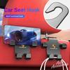 Car Seat Headrest Hook Hanger Storage Organizer For Handbag Purse Coat For Porsche Cayenne Panamera Macan Boxster 911 Carrera-GT OS3