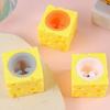 Squeeze Cheese Stress Ball Mouse Shaped Sensory Squeeze Toy For Adults Children Office Home Use Soft Durable TPR Material