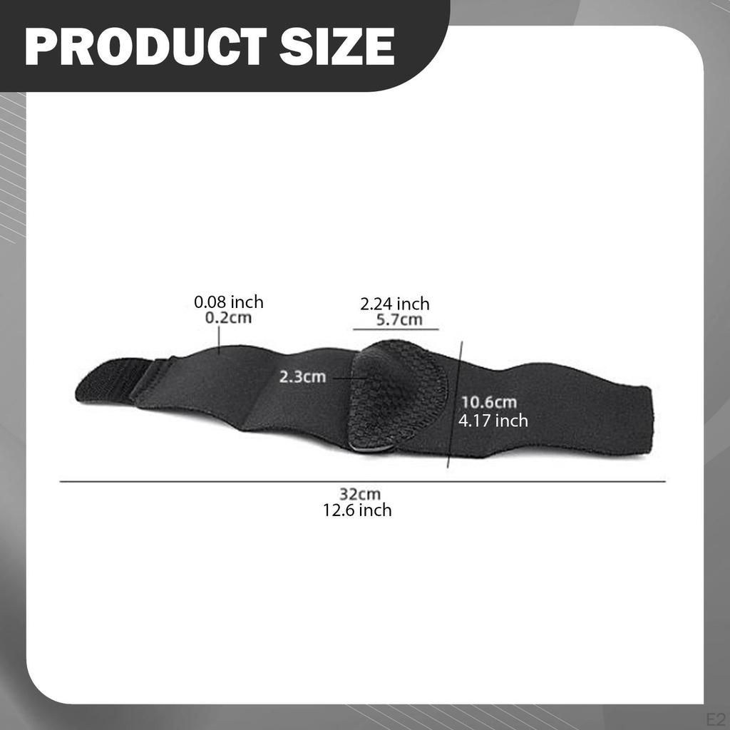 Arch Support Breathable Fabrics Hook And Loop Fastener Adjustable NonSlip for Walking Jogging