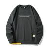 Spring and Autumn Loose Sweater Men Plus Size Round Neck Casual Men's Long Sleeve Sweater