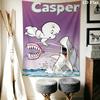 Casper Ghost Pattern Home Decor Tapestry, Wall Hanging, Decorative RV Wall Cloth.NGT0928382