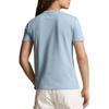 Polo Ralph Lauren Solid Color Logo Embroidered Slim Fit Crew Neck Short Sleeve T-Shirt Men T-Shirts Blue MNPOTSH1N822293-400
