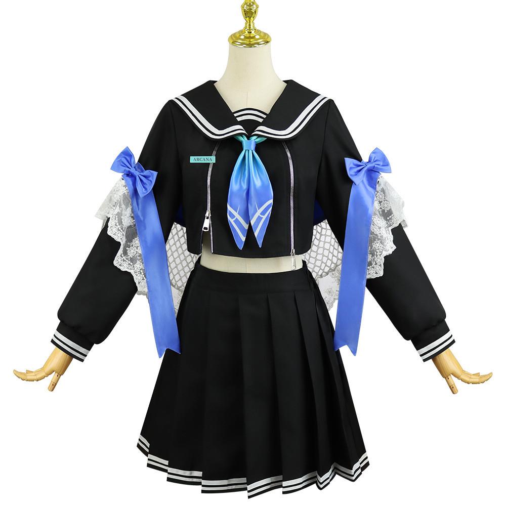 Nikke The Goddess Of Victory Arcana Cosplay Costume With Satin Fabric For Anime Role Play