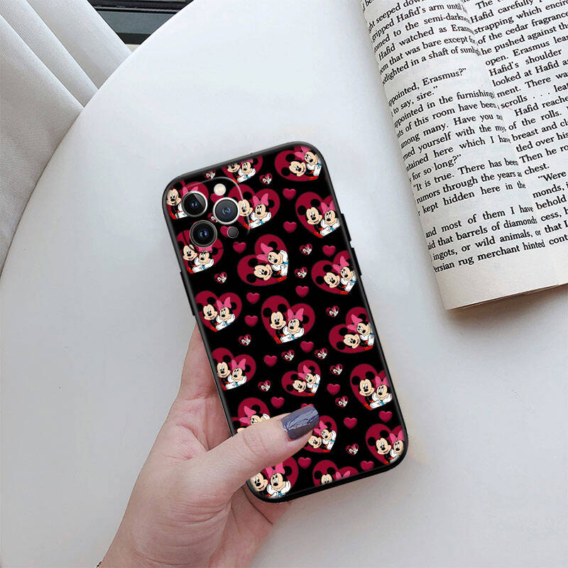 RT57 Mickey Minnie Mouse Case for Samsung Note 20 10 S25 S26 Plus Ultra Lite FE A51 A52 A53 A71 A72 A73 M20 M30 M21 M31 M51 A11 A70 A56 A26 A27