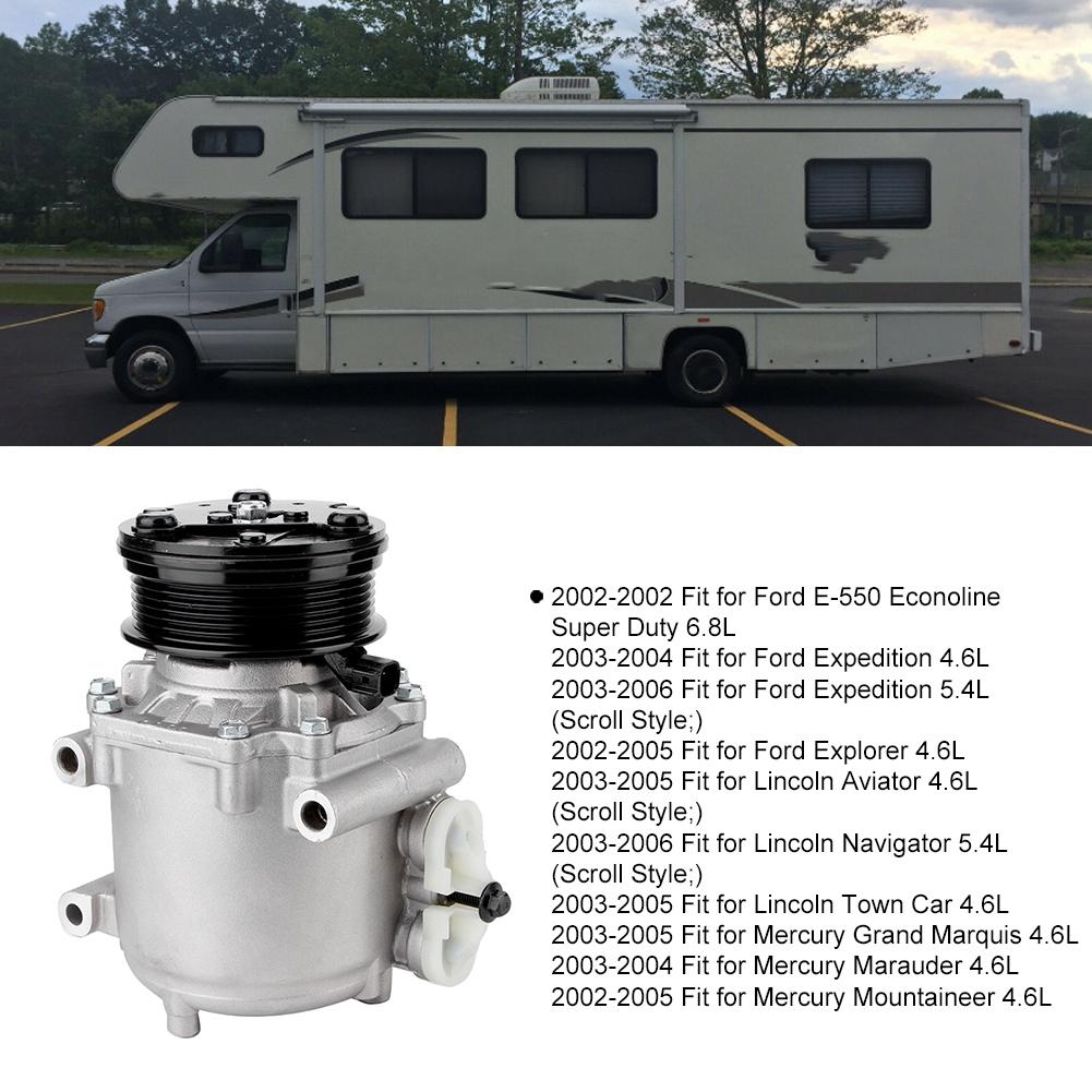 Compresor Aer Condiționat CO 2486AC Potrivit pentru Ford E 150 Club Wagon 4.2L 2003