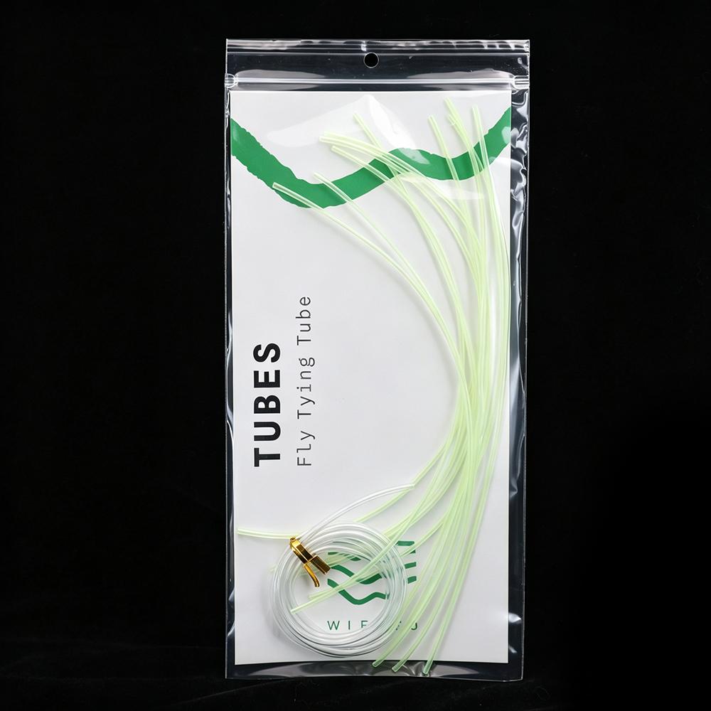 1–6 Packs Semi-Rigid Liner & Soft Junction Tubbing – Clear Fly Tying Tubes for Salmon, Trout, Steelhead Streamers and Tube Flies