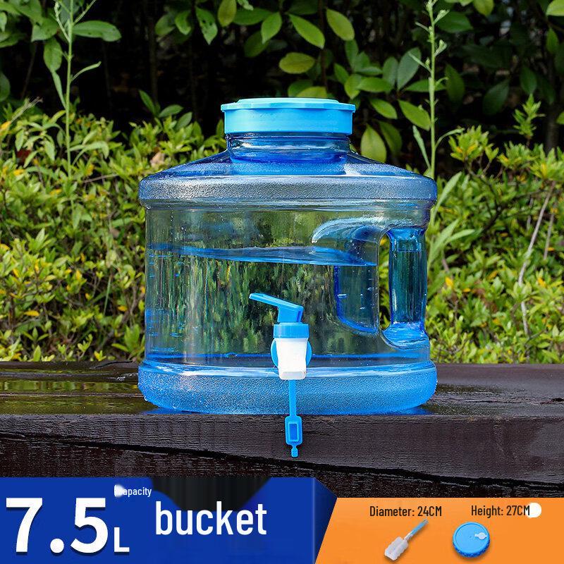 ZISIZ PC Thickened Plastic Round Bucket
