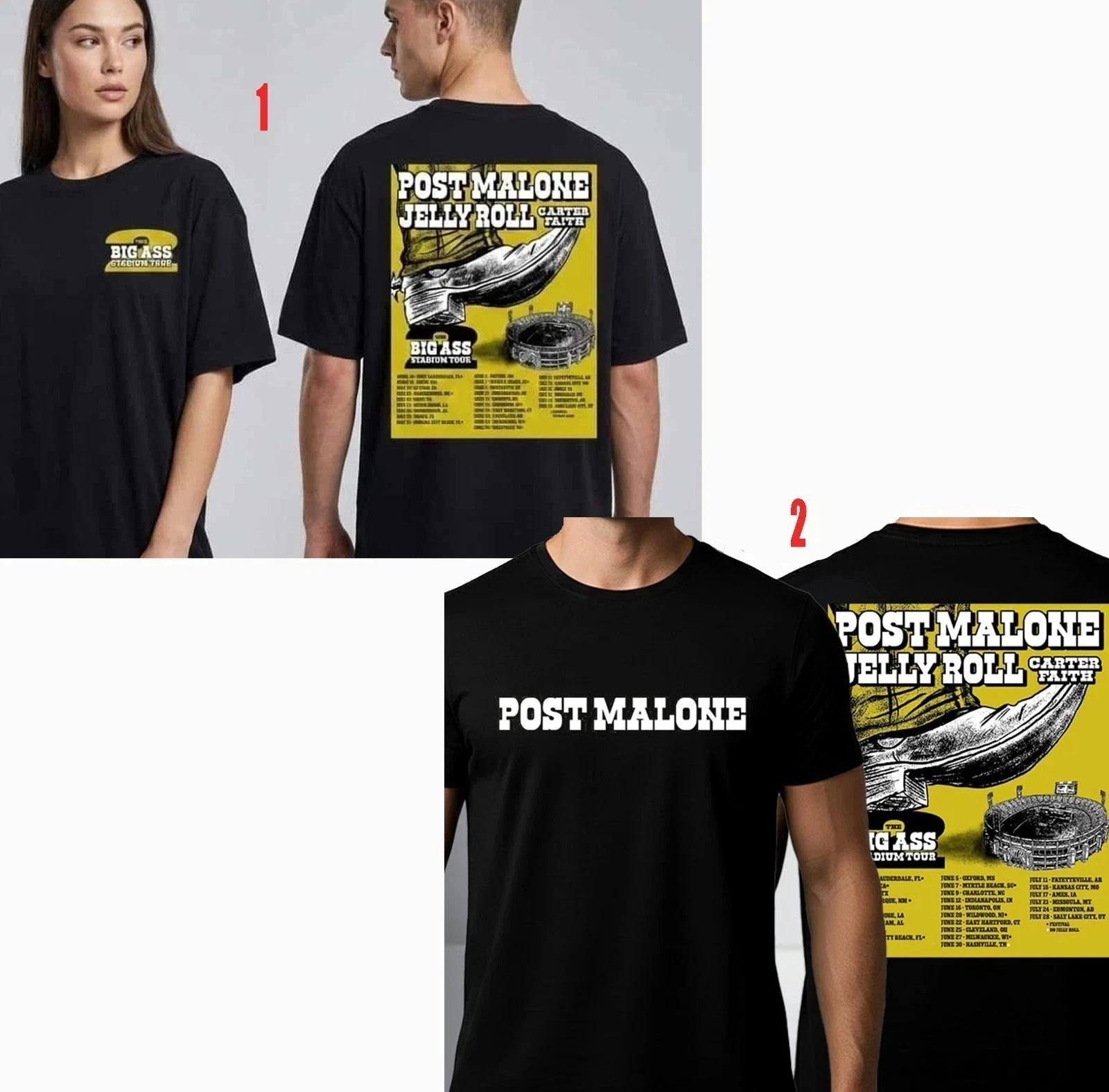 Post Malone The Big Ass Stadium Tour 2026 T shirt XL