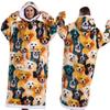 Autumn and winter sports and leisure warm TV blanket senior women's plush comfortable soft bathrobe warm fluffy robe