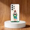 Cute Cartoon Couple Phone Case For Samsung S25,S24,S21,S22,S23,S30,Ultra,S20,Plus,Fe,Note,10,9,5G Black Cover