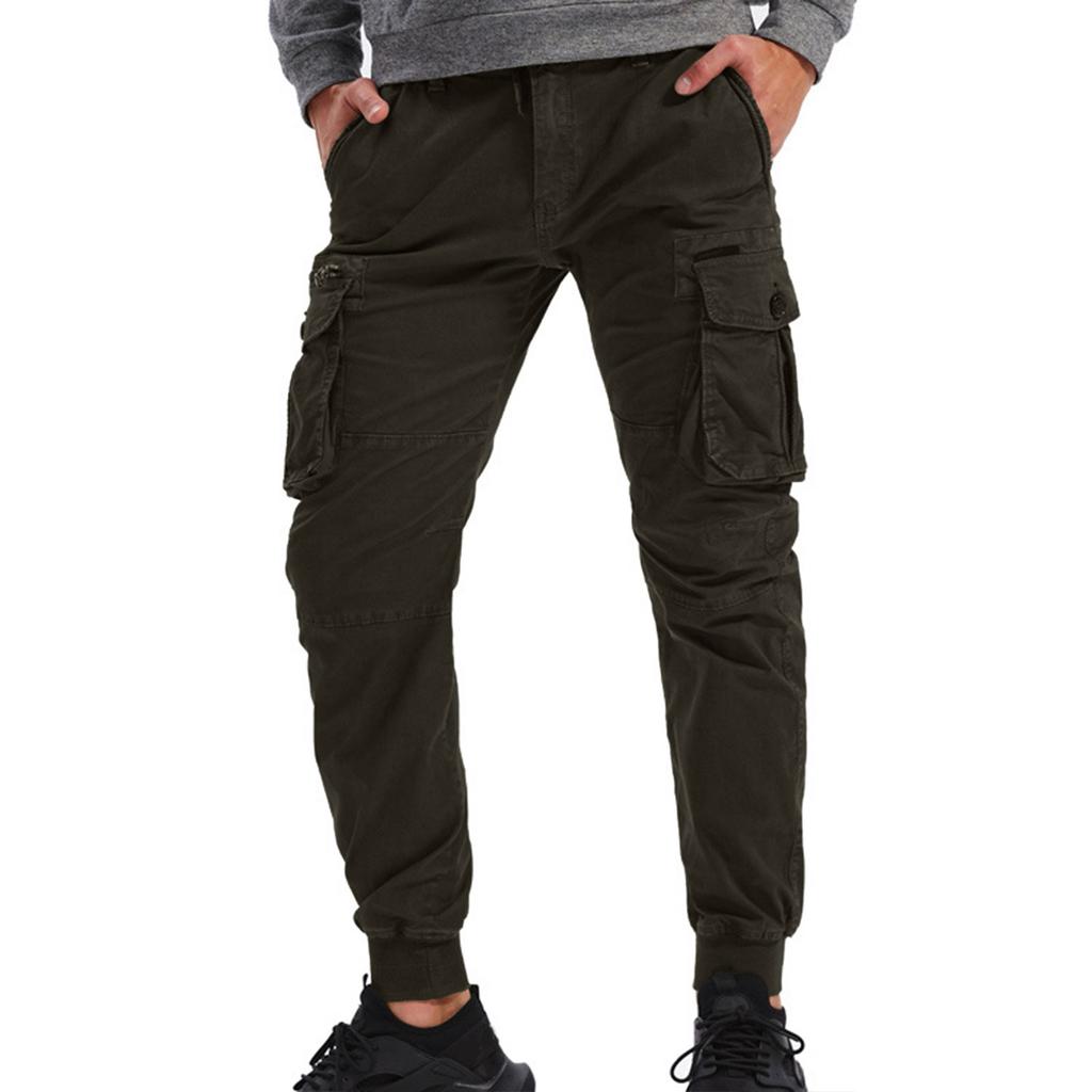 Men's Summer Casual Fashion Overalls Men's Summer Loose Camouflage Straight Leg Overalls