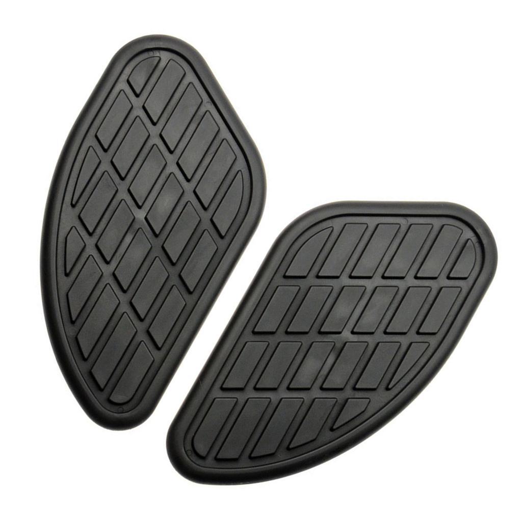 Rubber Motorcycle Tank Pad Anti Slip Protector Stylish Motorcycle Fuel Tank Pads Upgrades for Enhances Riding Safety