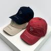 Baseball Letterings Alphabet Gp Stitched Stitching Embroidered KFashion Style Korean Women  Men For Neutral Gender Fresh Caps Peaked Hats Casual
