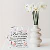 Stylish Best Friends Puzzle-Shaped Acrylic Table Decoration, Ideal Birthday Friendship Gift for Women, Perfect for Christmas