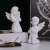 Cherub Angels Praying Sculpture And Statue Garden Christian Angel Figurine Ornaments For Home Decoration Table Party Decor