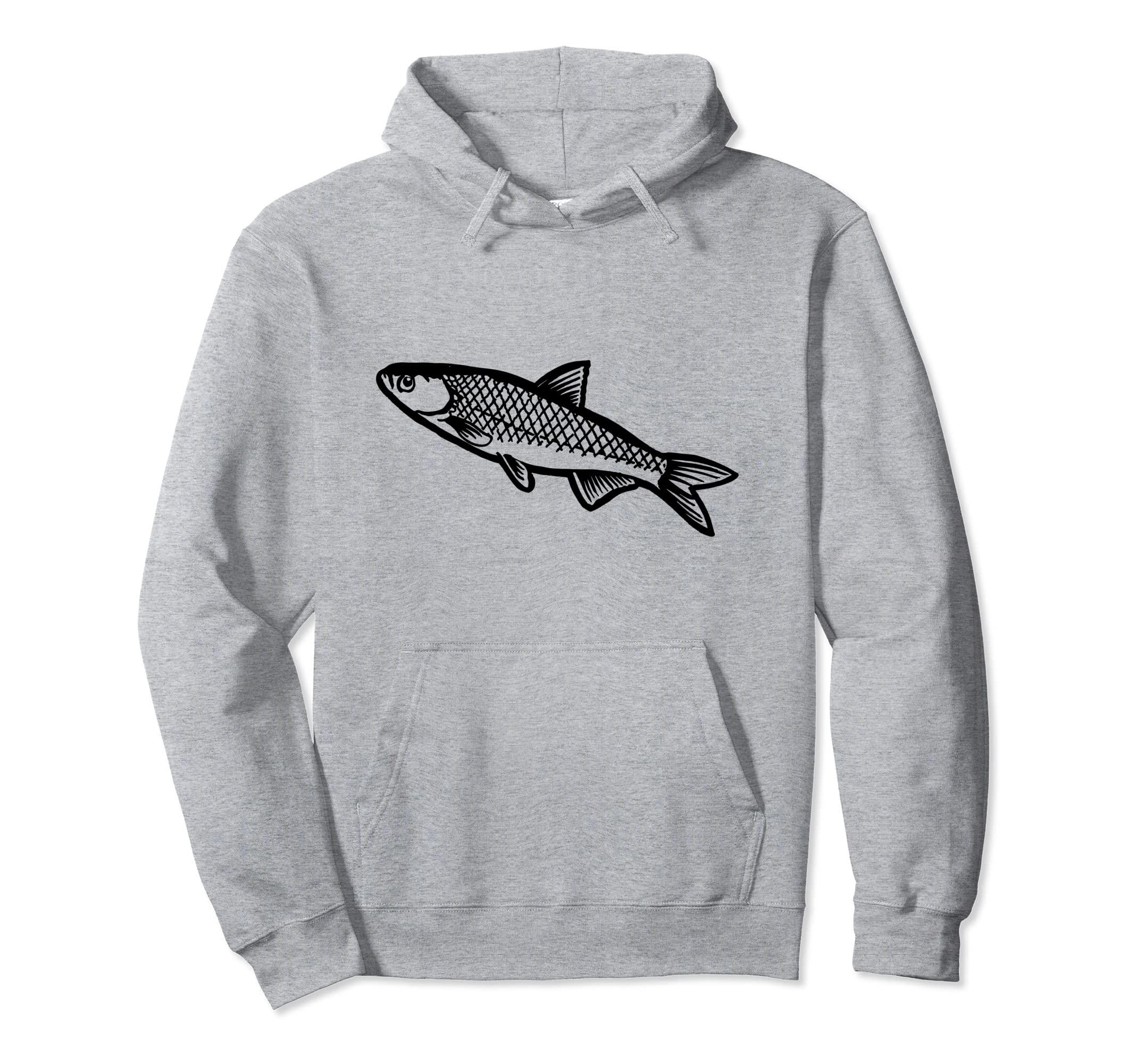 

Fishing gifts, fishing t-shirts, carp motif hoodies