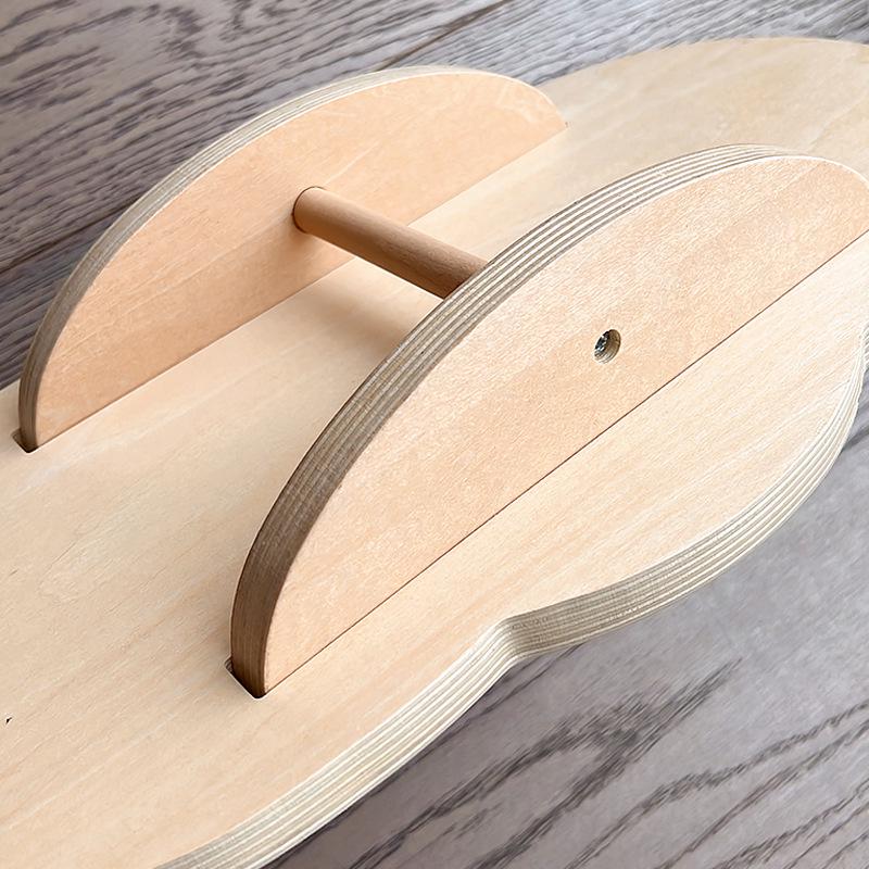 Children's Wooden Balance Board: Early Education Puzzle for Sensory and Focus Training.