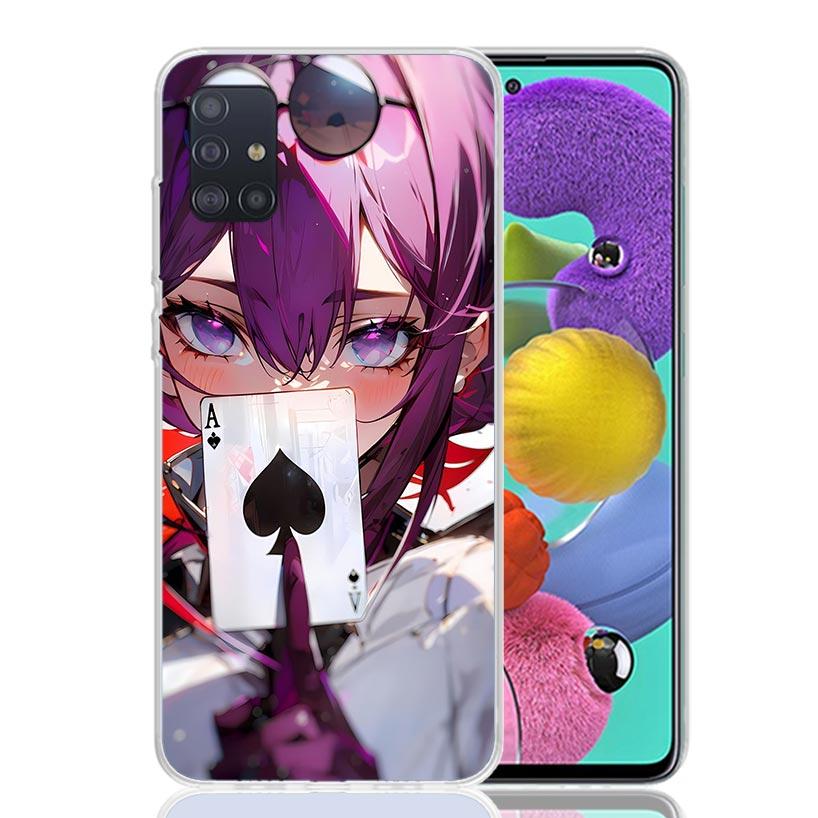 Honkai Star Rail Kafka Phone Case for Samsung Galaxy A52 A51 A50S A12 A22 A32 A72 A10S A30S A31 A71 Note 20 Ultra 10 Plus S10 Ga