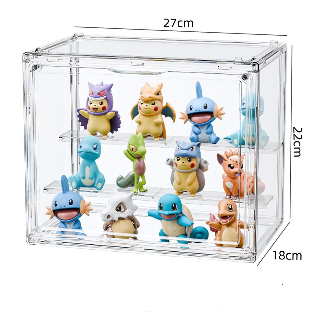 GOSO Figure Case Collection Case with Removable Figure Collection Model Showcase Dustproof Display Figure Display Display Birthday 271822cm