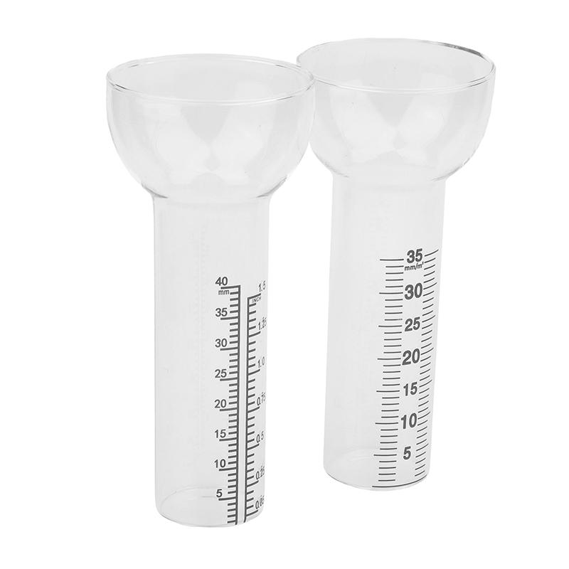 Ανταλλακτικό Γυαλί Για Βροχόμετρο Μετρητή Βροχόπτωσης Γυάλινο Μετρητή Βρόχινου Νερού 35mm Εξωτερικός Σωλήνας Μέτρησης Βροχής Εργαλεία Δοκιμής Κήπου