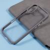 For iPhone 16 Case TPU+PC Crystal Clear Back Cover with Lanyard Holes