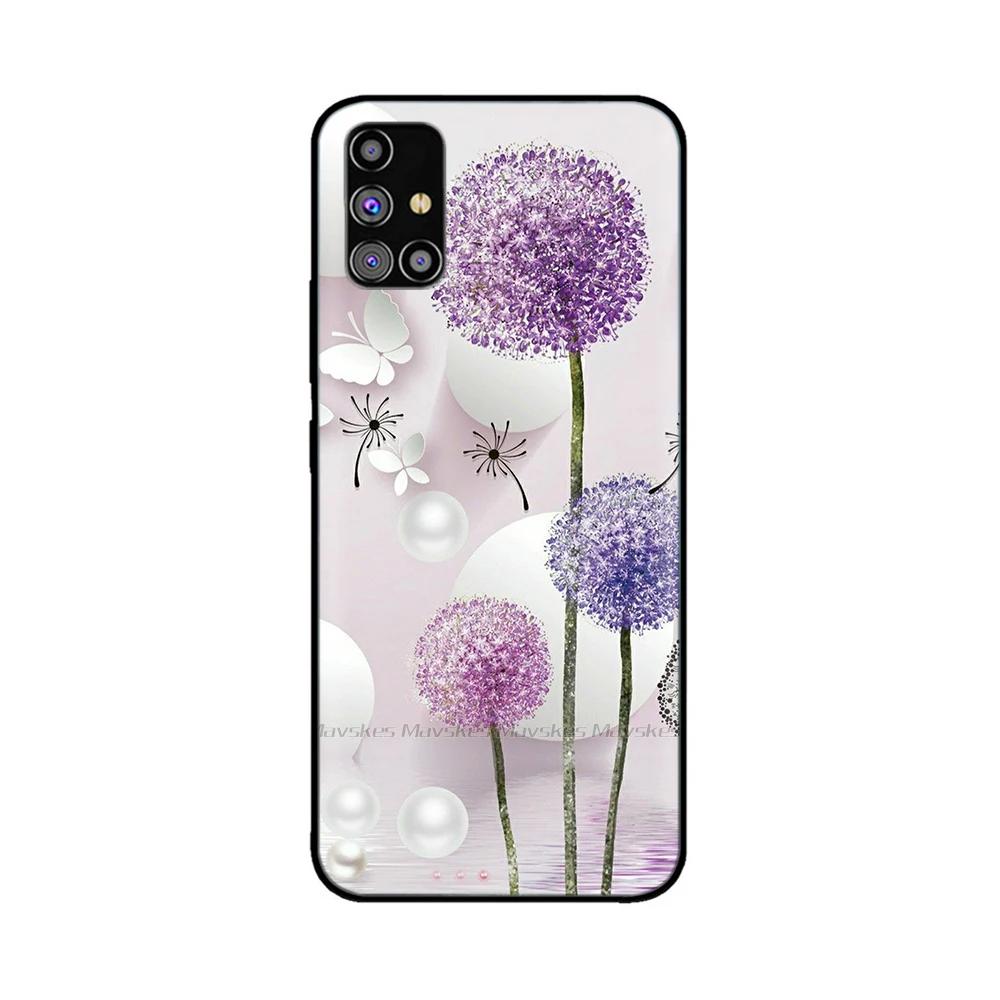 Shockproof Cover For Samsung Galaxy A51 Case Animal Painted Soft Silicon Cover For Samsung A51 Case A 51 4G 5G Bumper Shell Para