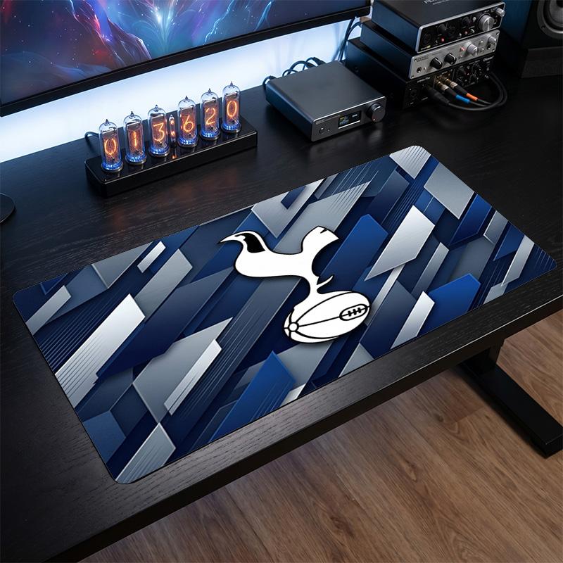 Tappetino per Mouse Grande Stampato Tottenham Hotspur, Tappetino Morbido in Gomma Antiscivolo per Scrivania da Gioco per Ufficio Laptop Computer Decorazione