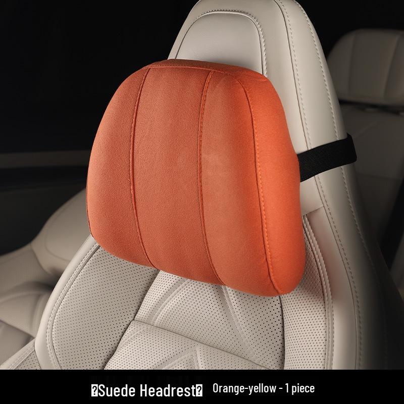 Car Seat Memory Foam Headrest & Lumbar Support Pillow