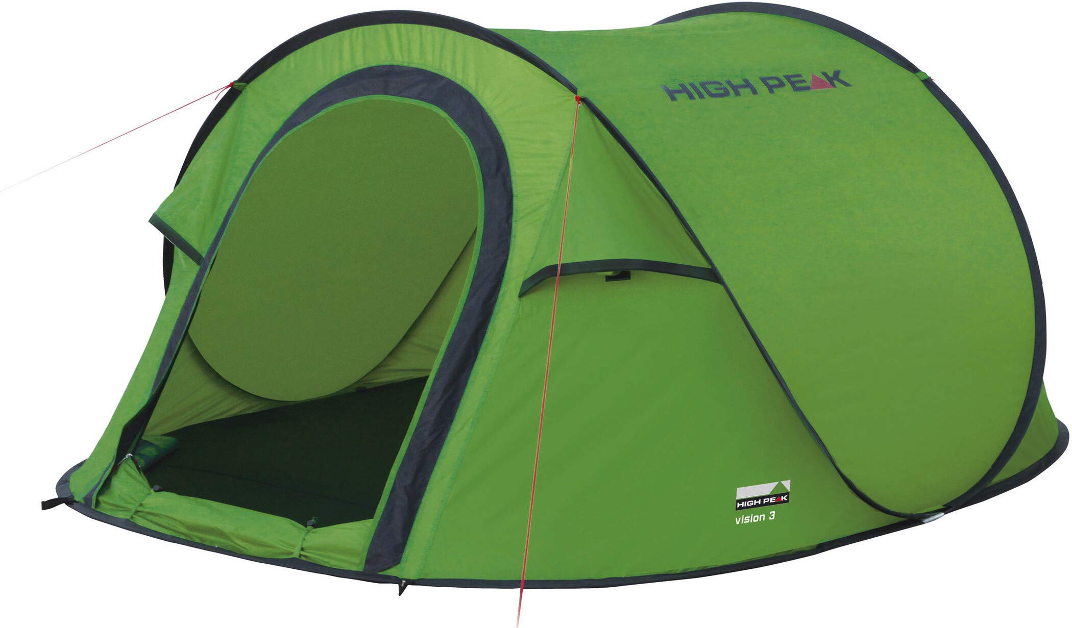 

Палатка High Peak Vision 3, зеленая, фантом