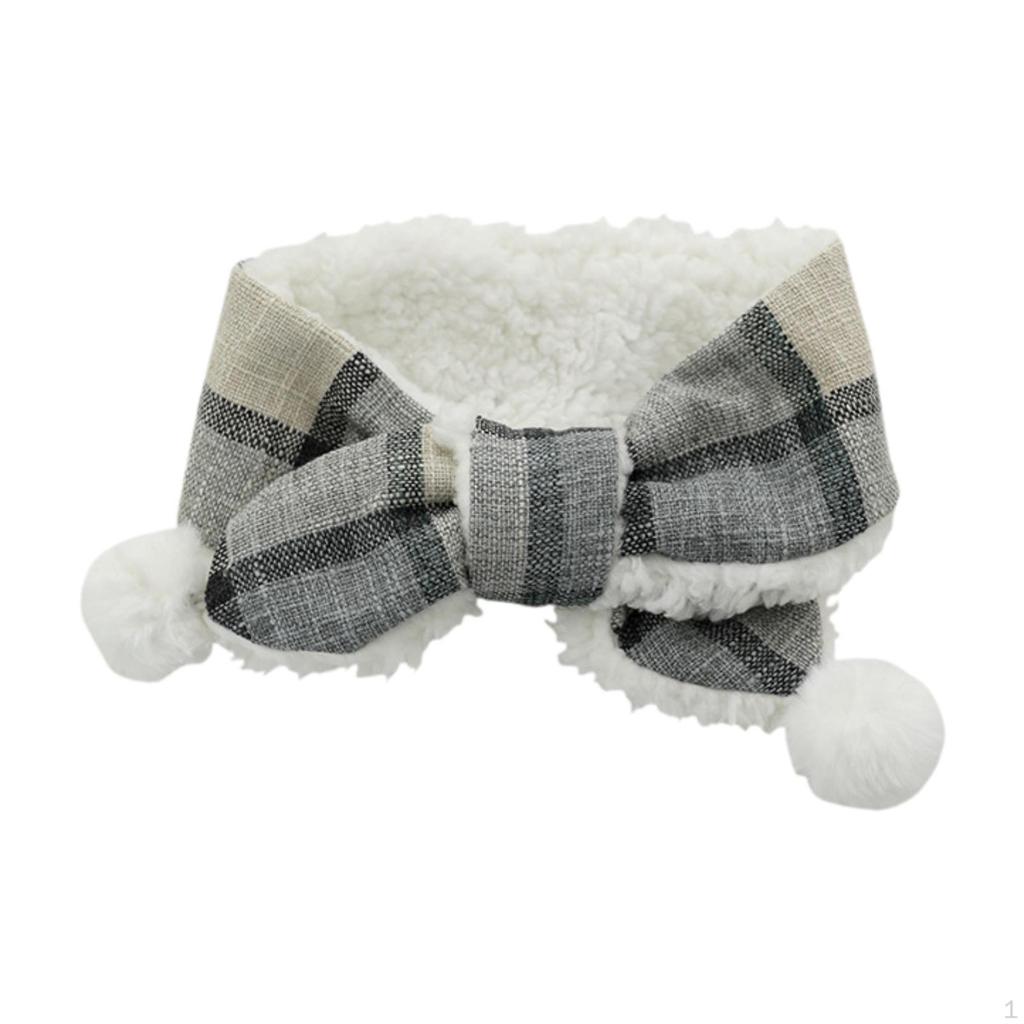 Cozy Pet Neckwear for Winter Adventures