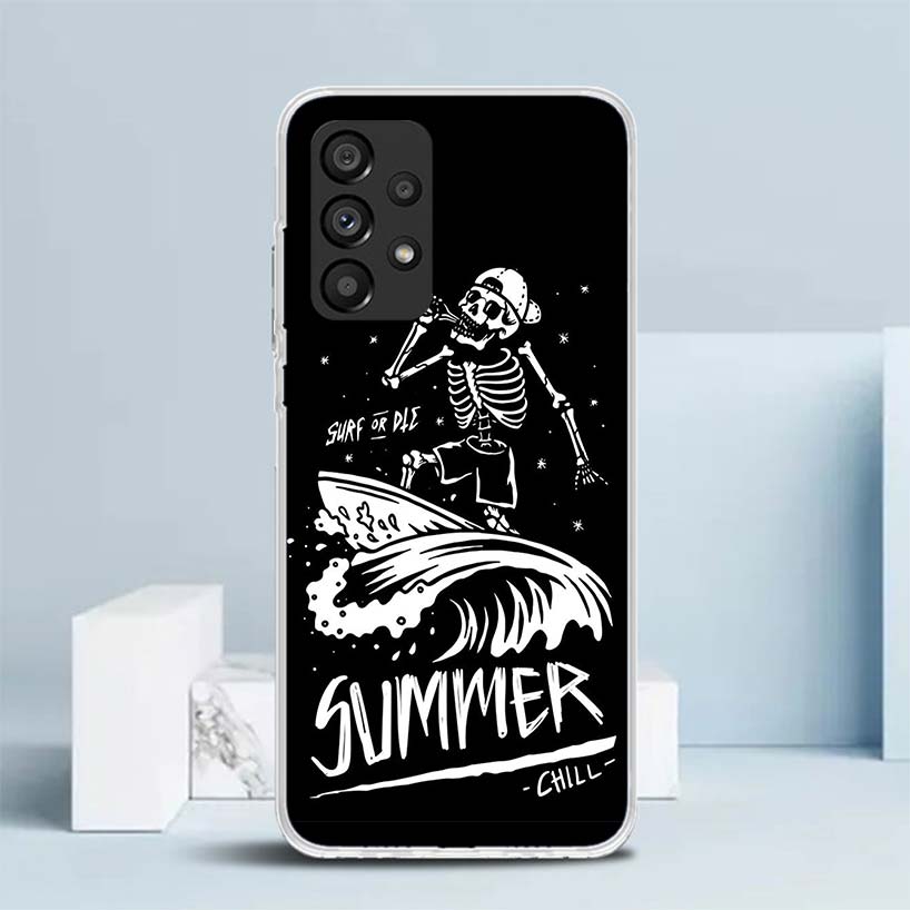 Surf Board Aesthetic for Samsung Galaxy A17 A37 A57 A16 A26 A36 A56 A15 A14 A55 Phone Case A13 A53 A25 A35 A24 A34 A23 A33 Galax