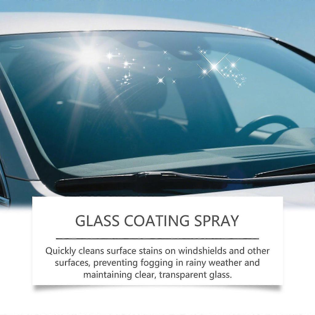 Car Glass Anti-Fog Hydrophobic Coating Spray Hydrophobic Anti-rain Car Liquid for Misty Morning Visibility