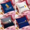 Singapore Airlines Pillow Case Plush Fabric Soft Double-Sided Printed Sofa Warm Winter Home Child Gift Cushion Cover