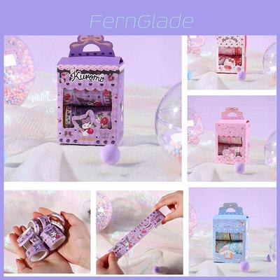 Cute Cartoon Kitty Cat Decorative Tape For Scrapbooking And Journaling Set Of 10 Rolls
