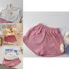 Adorable Korean Style Summer Two Piece Set For Girls Featuring Heart Embroidery And Soft Cotton Fabric
