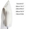 Wedding Bridal Veil with Comb One Layer Pearls Adornment Cut Edge Elbow/Fingertip/Cathedral Length Tulle Sheer Veils
