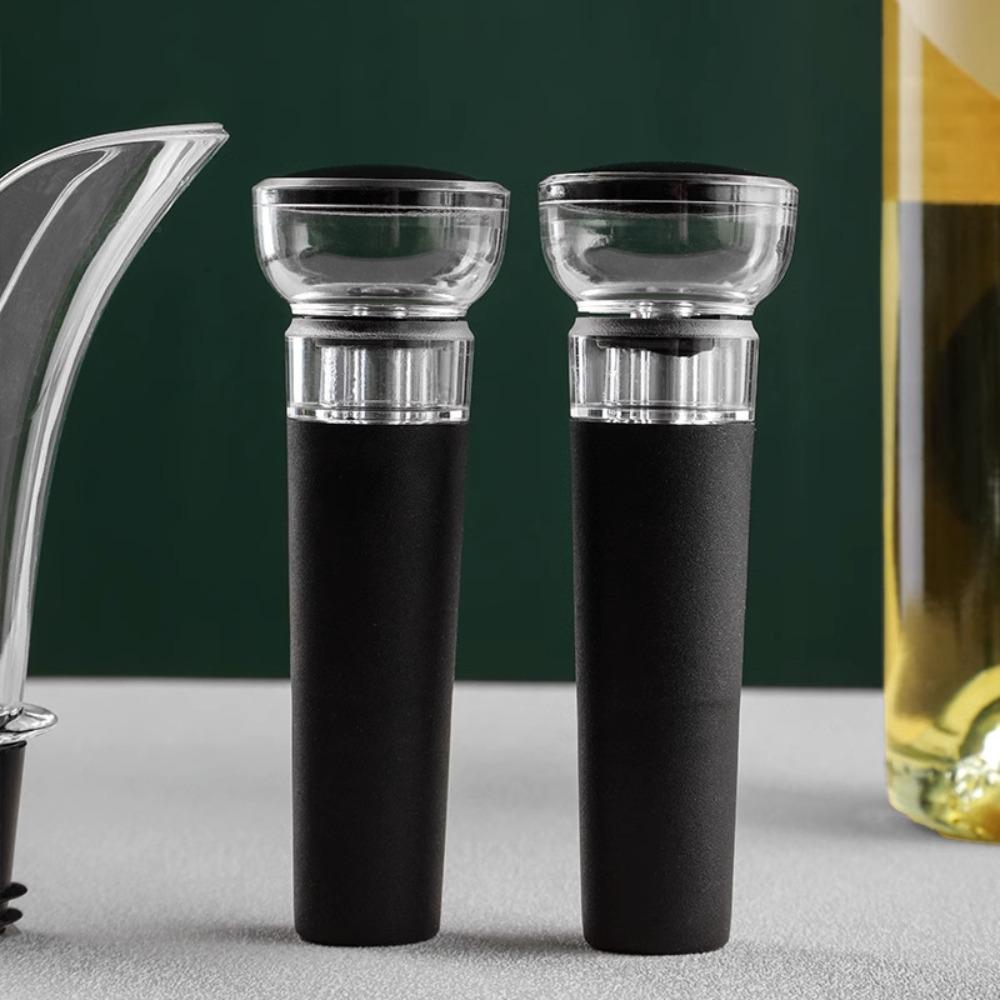 5pcs Reusable Vacuum Bottle Stopper Leak-Free Bottle Cap Wine Preservation Plug  Club