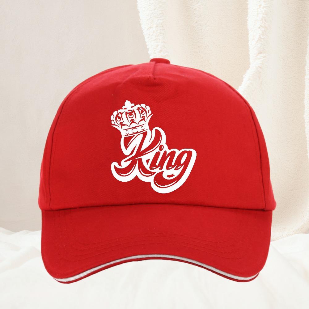 High Quality King Baseball Cap Crown Unisex Snapback Caps Couple Lover Hip Hop Gorras Casual Unisex Women Casquette