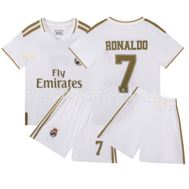 2 New children's football jersey set Boys and girls games game jersey Kindergarten performance jersey jersey