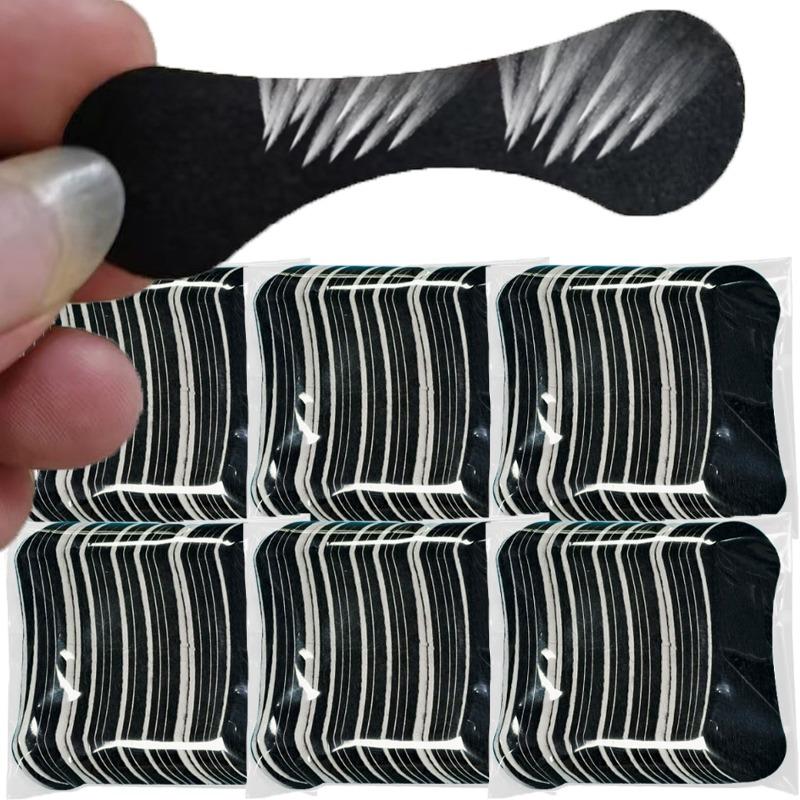 30-300 Piezas Tiras Nasales de Fuerza Negra Parche Nasal No Invasivo Diseño Transpirable Cómodo Herramientas de Almohadilla para el Cuidado del Sueño