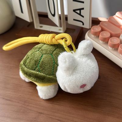 10Cm Turtle Plush Toy Fashion Little Turtle Soft Plush Doll Toys Keychain Cute Stuffed Tortoise Bag Pendant Kids Toy Car Keyring