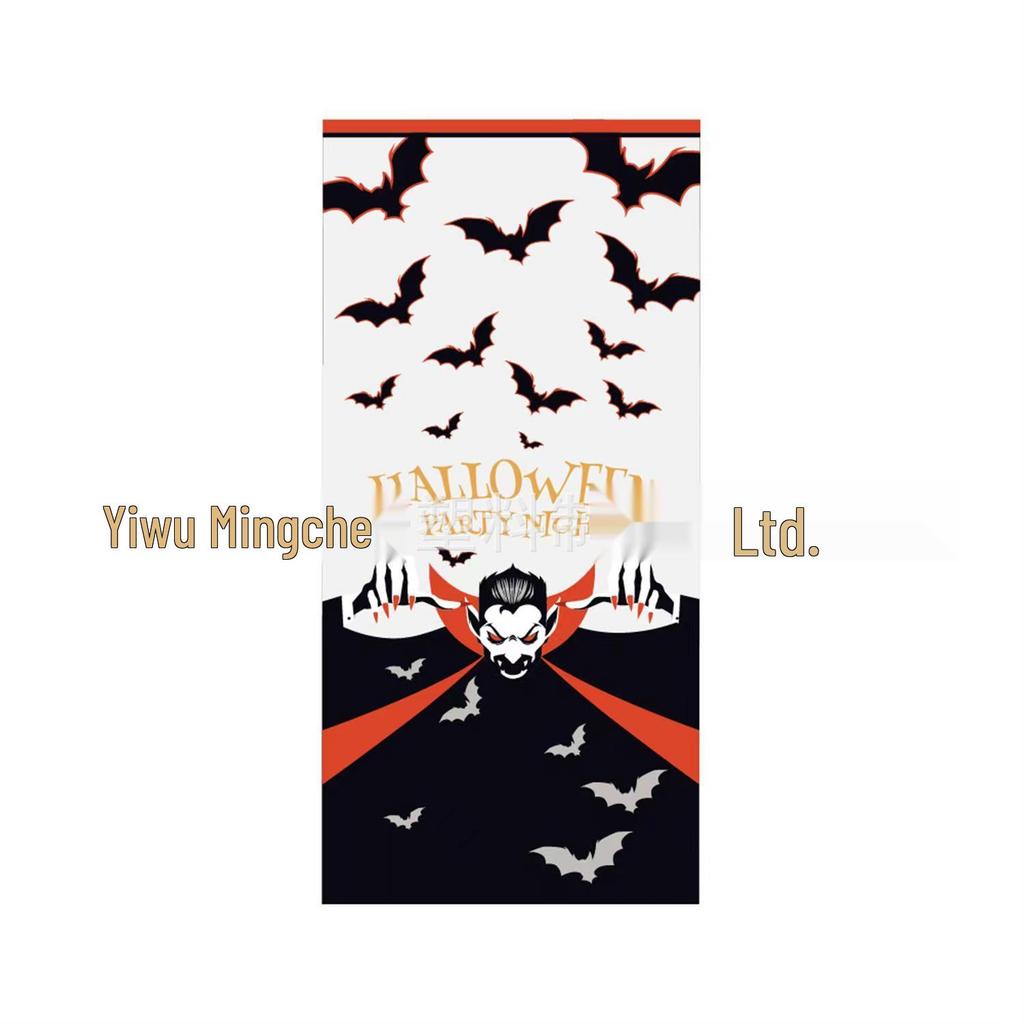 Halloween Black Candy Gift Bag - Plastic OPP Party Flat Bag