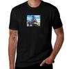 Artsy Bob the Garbage Unisex On a Bench TShirt Basic Solid Color Casual Tee Shirt