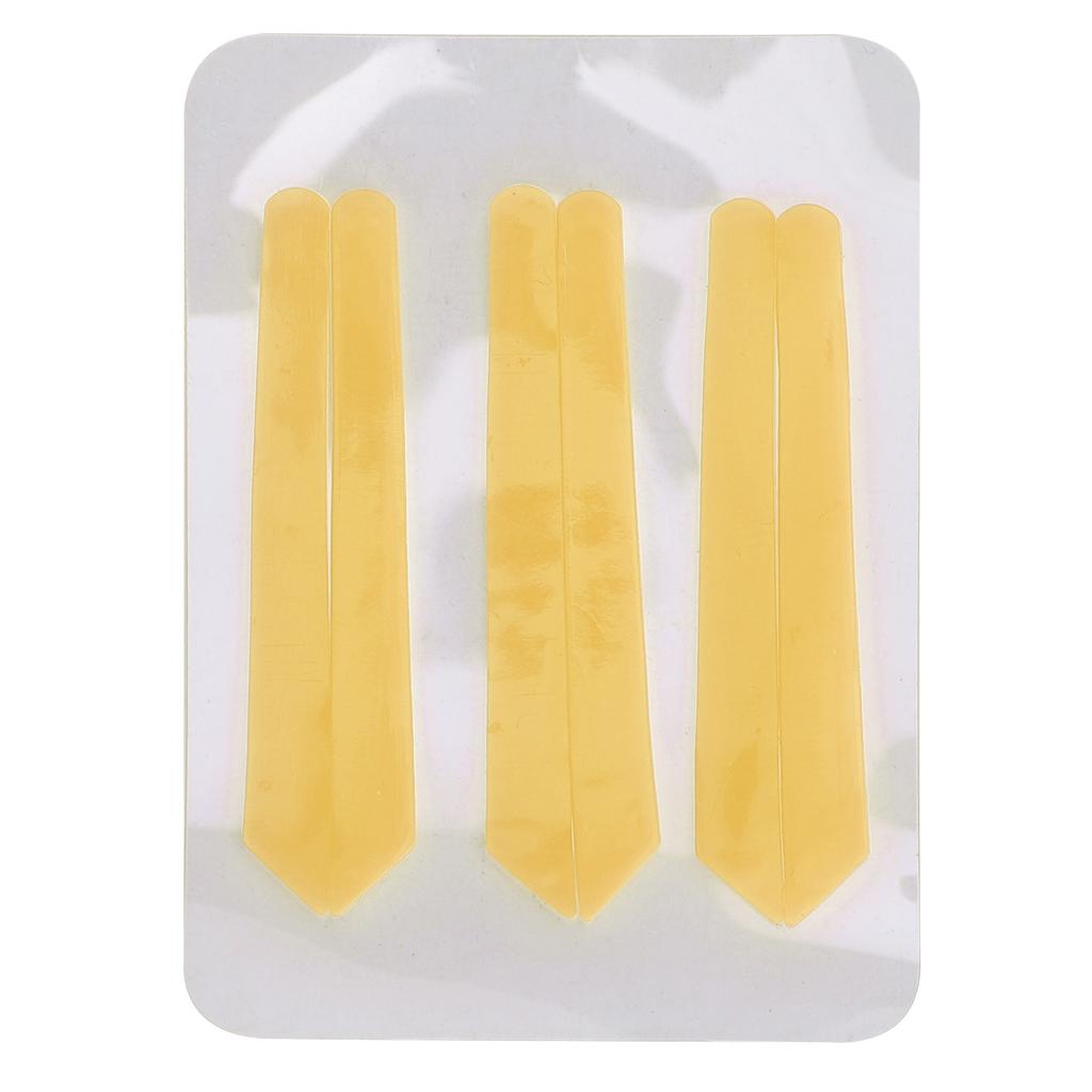 6 Packs Lash Lift Ribbon Kit Soft Flexible Perming Reusable Eyelash Curling Silicone Strip