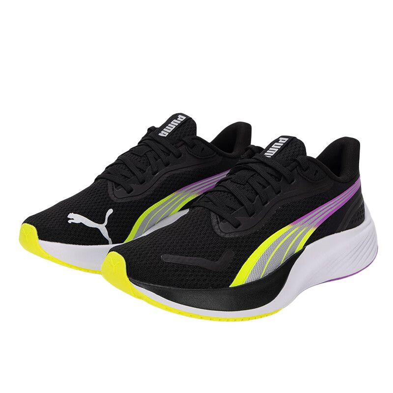 Puma Pounce Lite Miękkie Wygodne Antypoślizgowe Odporne na Zużycie Niskie Buty do Biegania Casual Unisex sneaker Czarny 310778-07