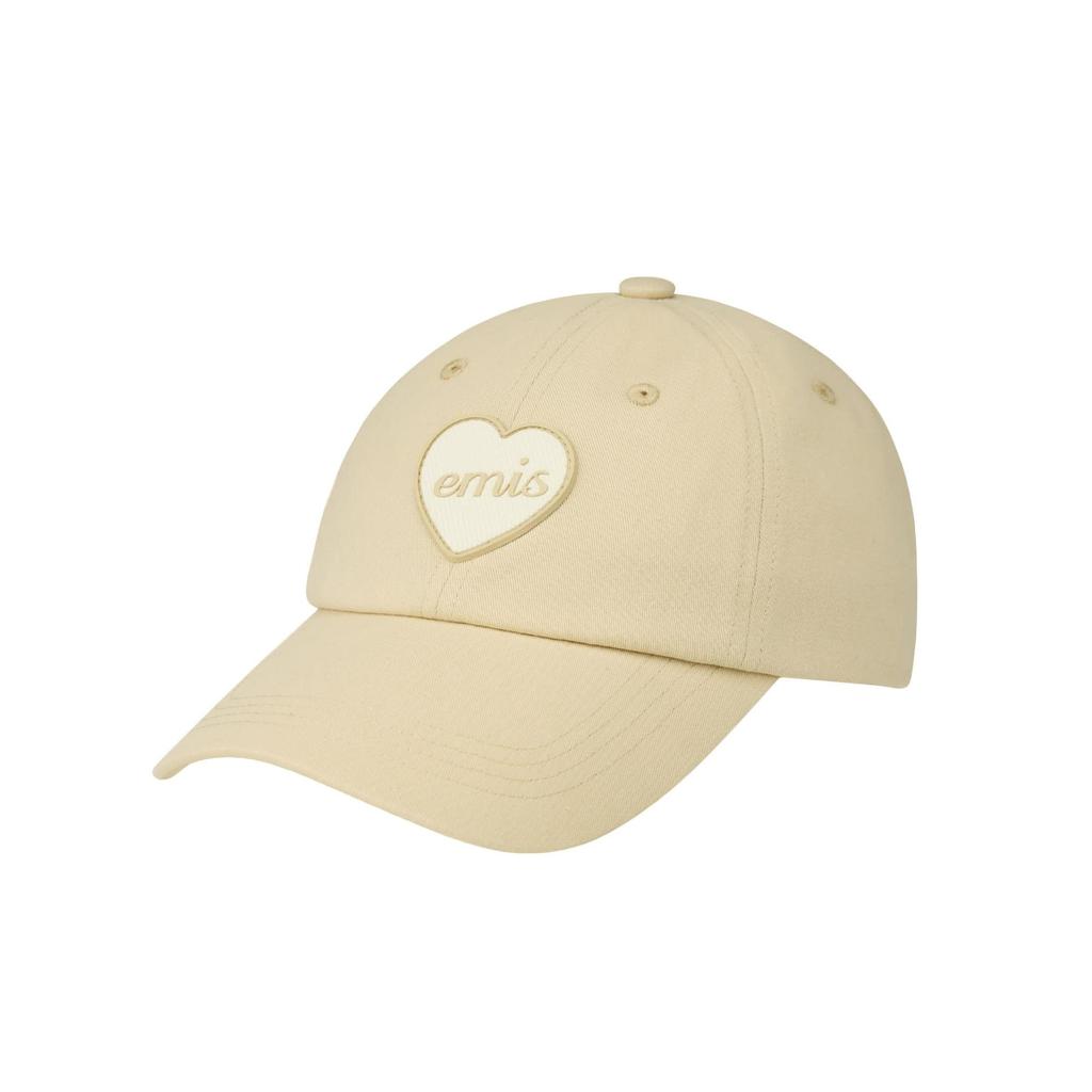 Emis HEART RUBBER PATCH BALL CAP - 6 Aesthetic Colors