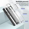 For Samsung Galaxy A72 4G/5G Case TPU PC Phone Shell 3-in-1 Clear Phone Cover with PC Camera Frame