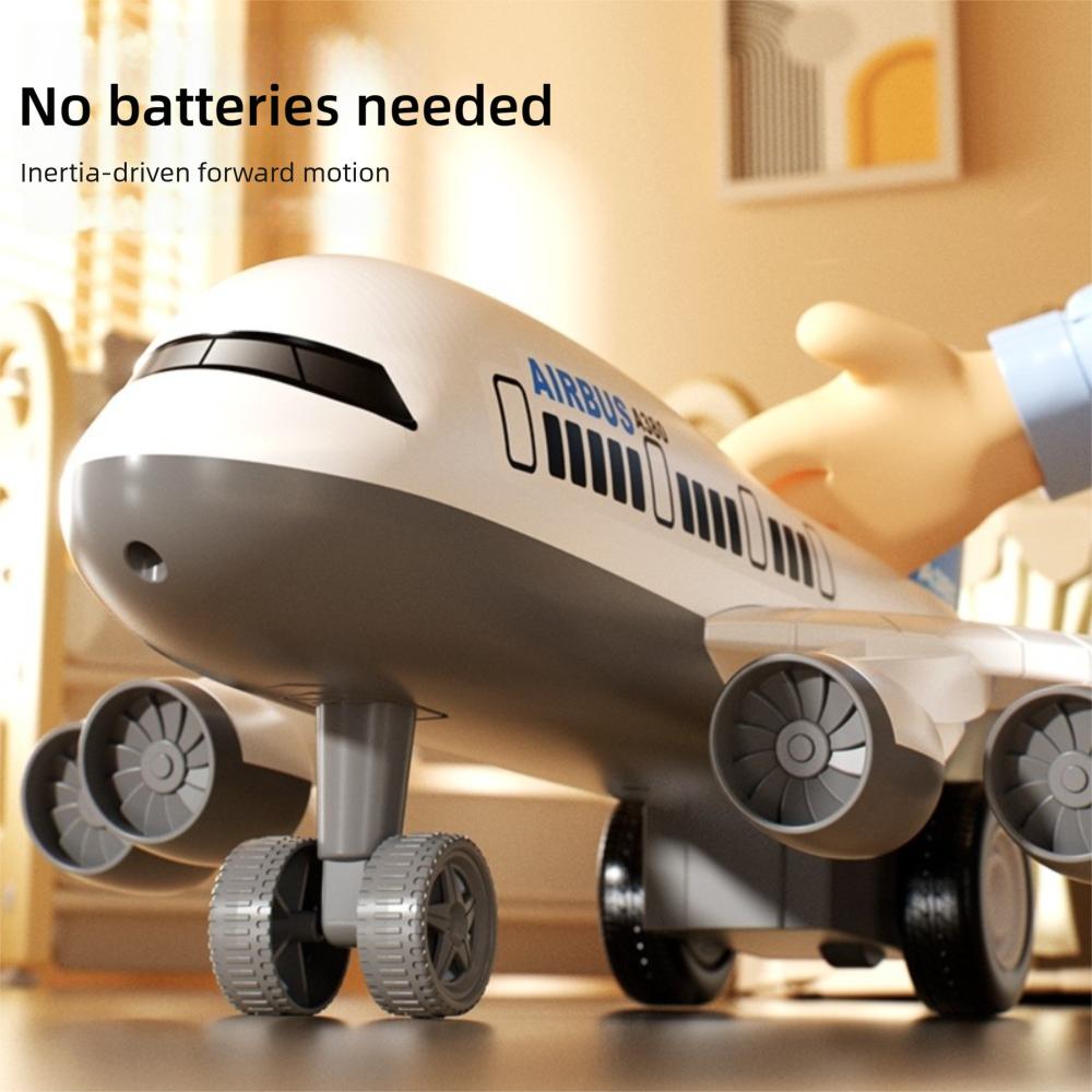 Inertia Function Large Airplane Toy Large Size Passenger Plane Toy Inertia Airplane Model  Gifts